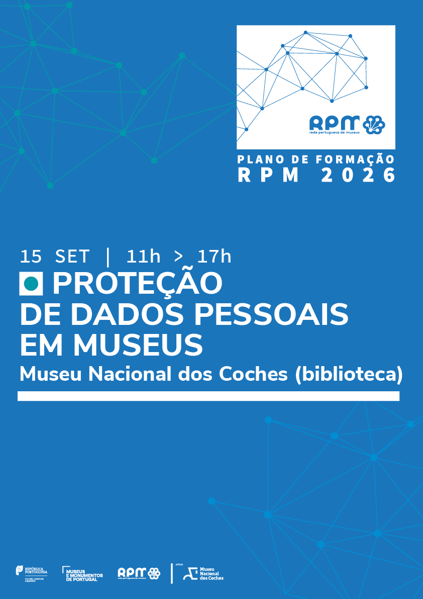 Formação em Proteção Dados Pessoais em Museus